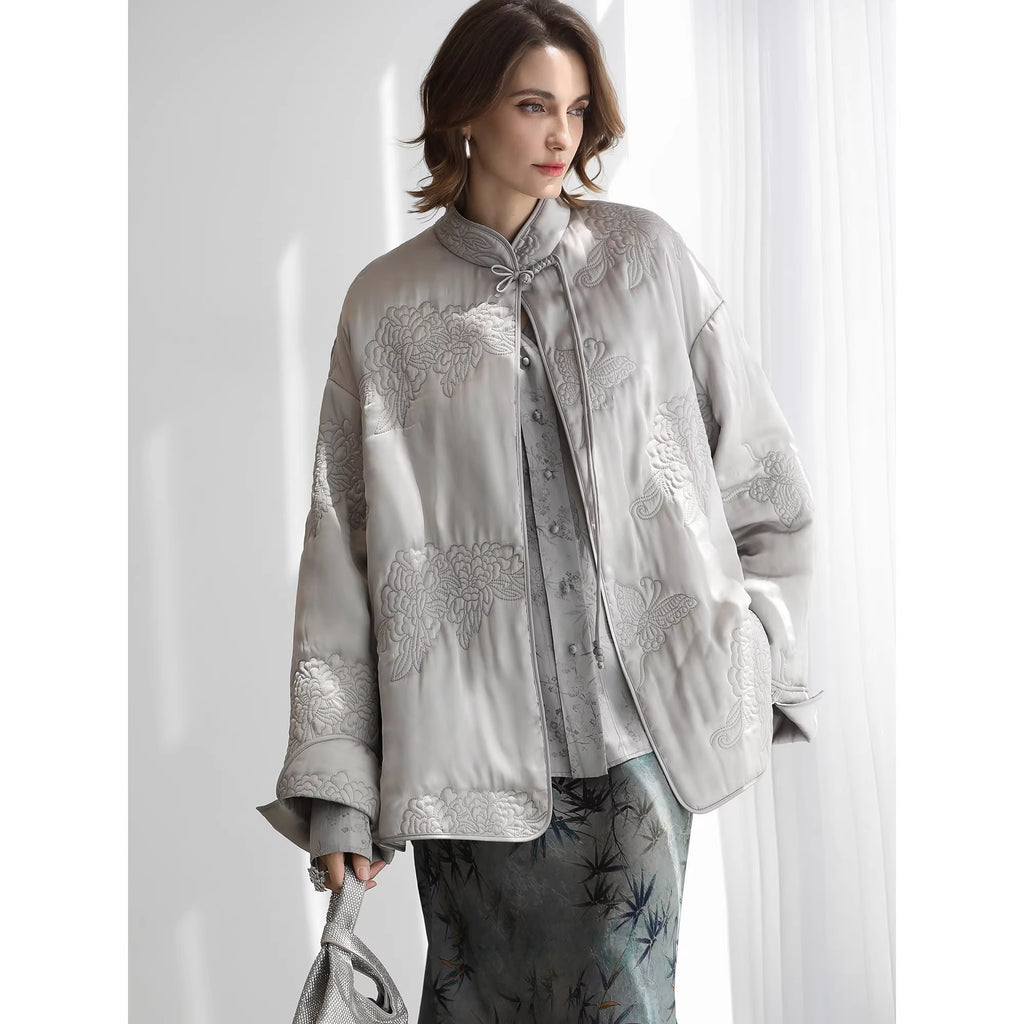 COCOBELLA_Embroidered_Ethnic_Commuter_Straight_Fit_Short_Polyester_Padded_Jackets_MISSTT
