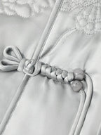 COCOBELLA Embroidered Ethnic Commuter Straight Fit Short Polyester Padded Jackets