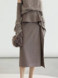 COCOBELLA_Flattering_High_Waist_Asymmetric_Ruffle_Straight_Office_Maxi_Tobacco_Skirts_MISSTT