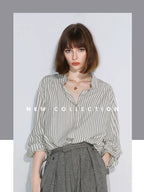 COCOBELLA Herringbone Straight Fit Casual Single Button Tailored Office Women Blazers