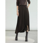 COCOBELLA_High_Waist_Pleated_A_Line_Irregular_Hem_Office_Midi_Chocolate_Skirts_MISSTT
