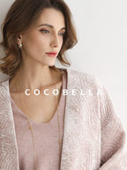 COCOBELLA Insulated Stretch Commuter Loose Mid Length Women Velvet Pink Padded Jackets