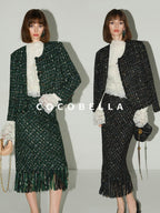 COCOBELLA Lace Patchwork Pleated Commuter Straight Fit Stand Collar Womens Blouse Shirts
