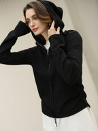 COCOBELLA Minimalist Asymmetric Loose Fit Long Sleeve Round Neck Women Commuter Shirts