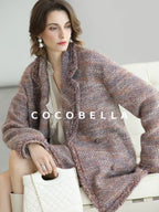 COCOBELLA Monet Mist Pink Light Luxe Cardigan Two Piece Women Short Skirt Set Skirts