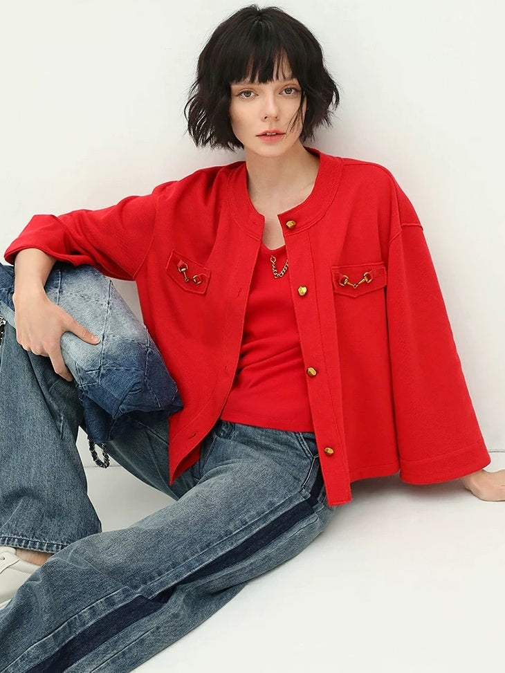 COCOBELLA Patchwork Denim Straight Leg Natural Waist Zipper Fly Women Jeans Pants