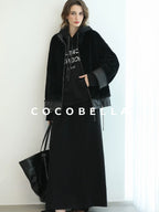 COCOBELLA Pocketed Knitted A Line Loose Fit Mid Waist Office Casual Women Skirts