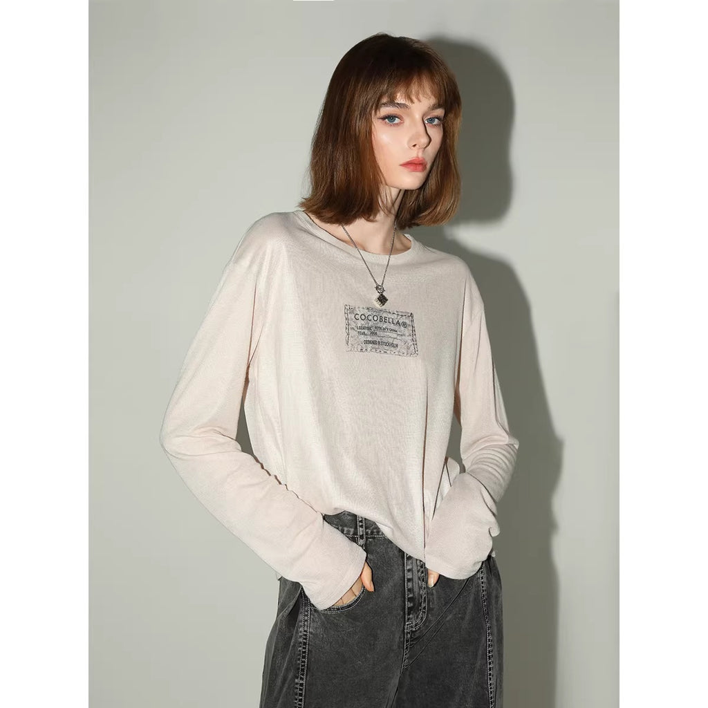 COCOBELLA_Printed_Lightweight_Casual_Straight_Fit_Long_Sleeve_Everyday_Ecru_Toffee_Shirts_MISSTT