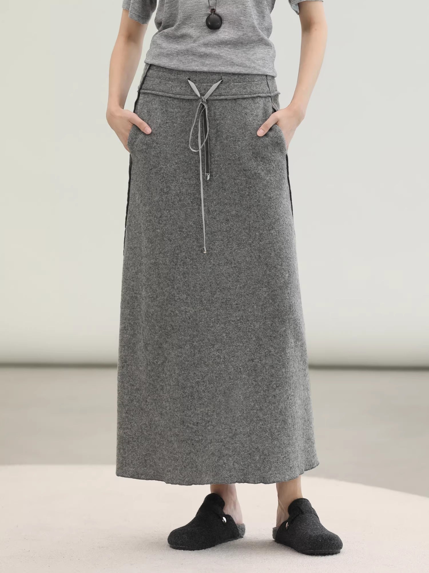 COCOBELLA_Pure_Wool_Straight_Blazer_Collar_Single_Button_Women_Office_Outerwear_Jackets_MISSTT