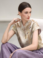 COCOBELLA Reversible Double Faced Jacquard Print Straight Cut Pockets Viscose Youth Coats