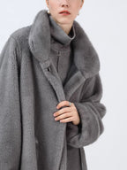 COCOBELLA_Sapphire_Faux_Fur_Long_Straight_Fit_Stand_Collar_Women_Workwear_Coats_MISSTT