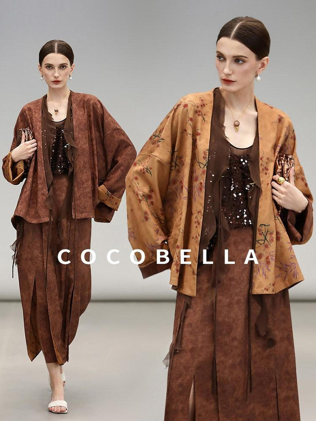 COCOBELLA Sequin Embroidered Casual Straight Patchwork Sleeveless Women Tank Tops