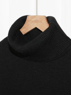 COCOBELLA Silk Cashmere Knit Elegant H Cut 3D Embellishment Relaxed Waist Dresses