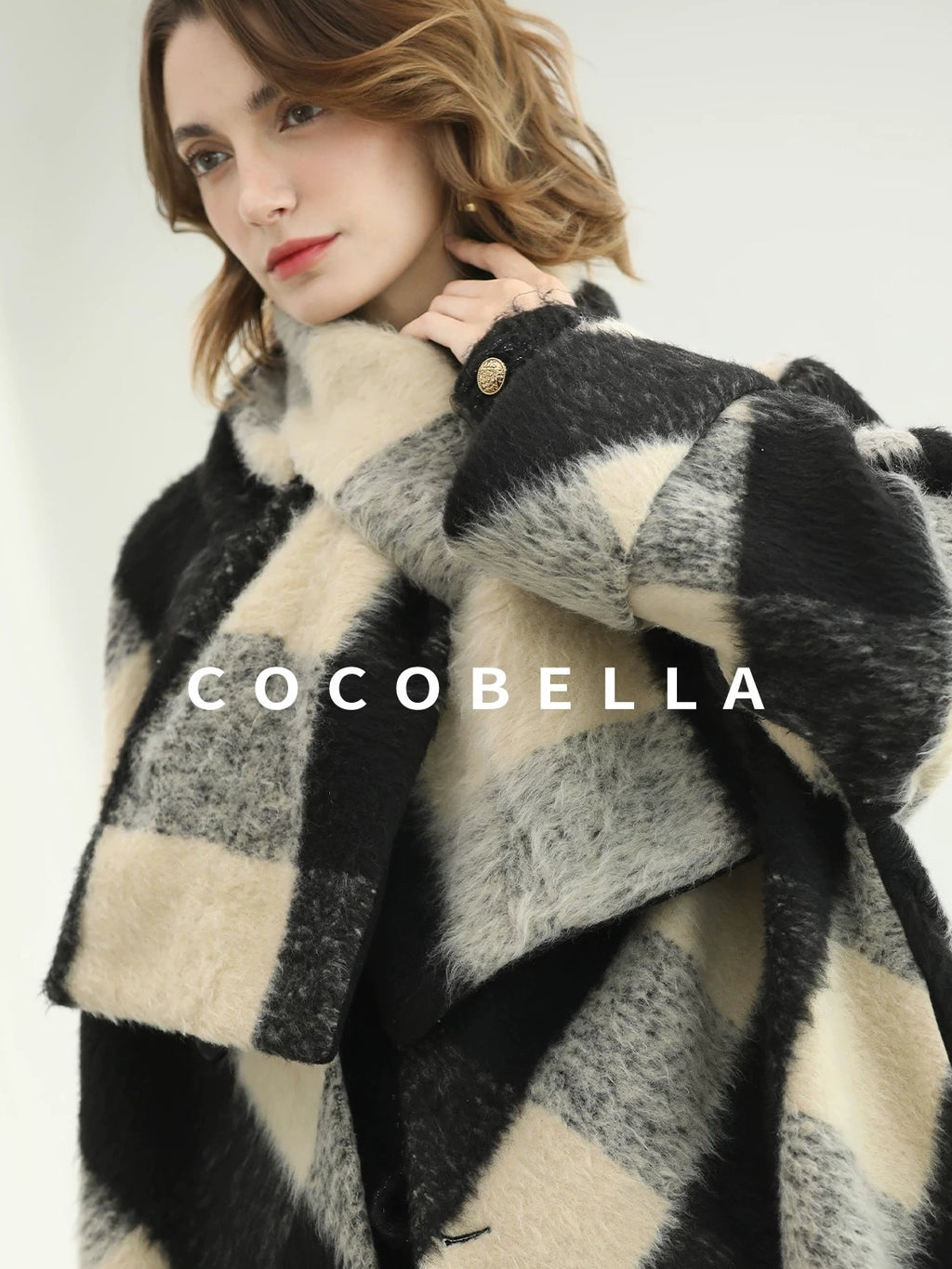 COCOBELLA Soft Brushed Polyester Back Slit Side Zipper Midi Straight Women Skirts