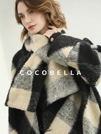 COCOBELLA Soft Brushed Polyester Back Slit Side Zipper Midi Straight Women Skirts