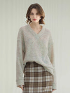 COCOBELLA_Soft_Iridescent_Sequin_V_Neck_Loose_Knit_Workwear_Chic_Women_Knit_Sweater_MISSTT