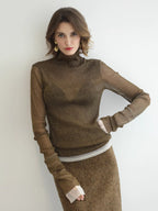 COCOBELLA_Soft_Lurex_Patchwork_Minimalist_Slim_Fit_High_Neck_Long_Sleeve_Women_T-Shirts_MISSTT