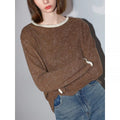 COCOBELLA_Soft_Lyocell_Blend_Contrast_Trim_Office_Straight_Fit_Women_Long_Sleeve_Shirts_MISSTT