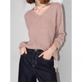 COCOBELLA_Soft_Sequin_Lurex_Straight_Fit_V_Neck_Pullover_Women_Knit_Sweater_MISSTT