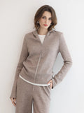 COCOBELLA_Soft_Shimmer_Hooded_Straight_Fit_Casual_Women_Viscose_Blend_Zip_Knit_Sweater_MISSTT
