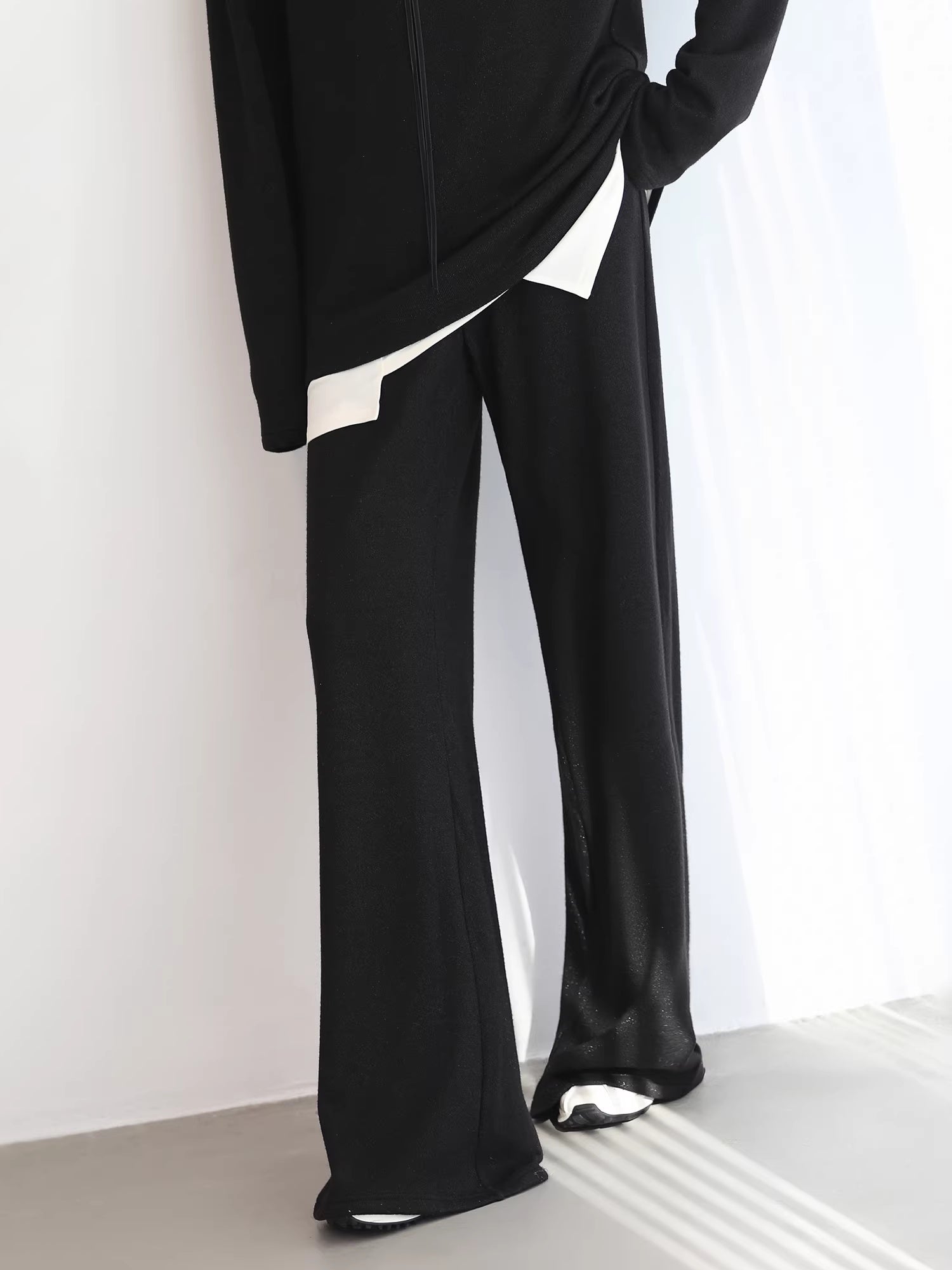 COCOBELLA_Soft_Sparkle_Knit_Oversized_Midlength_Longsleeve_Zip_Pullover_Women_Work_Sweater_MISSTT