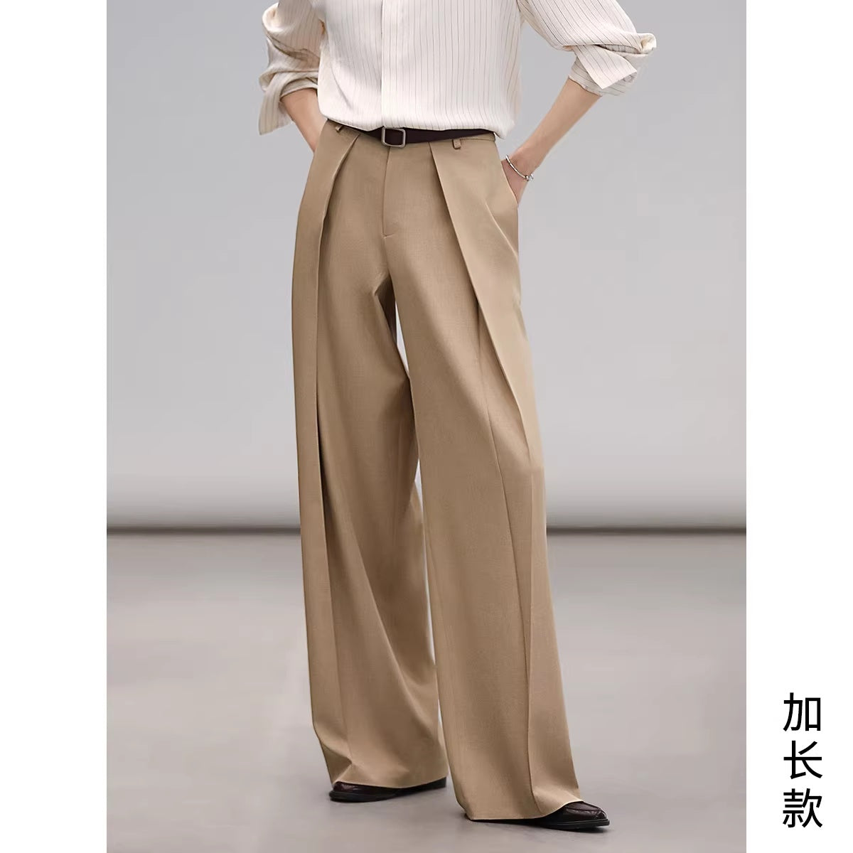 COCOBELLA_Soft_Stretch_Polyester_Wide_Leg_Natural_Waist_Ol_Workwear_Solid_Relaxed_Pants_MISSTT