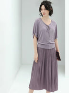 COCOBELLA Soft Stretch Relaxed Fit Commuter Ladylike Short Sleeve Office Casual T-Shirts