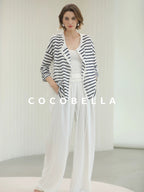 COCOBELLA Soft Stretch Viscose Slim Fit U Neck Tank Top For Work Casual Daily Women Tops