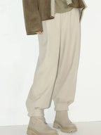 COCOBELLA Soft Viscose Blend Comfort Streetwear Lantern Tapered Women Jogger Style Pants
