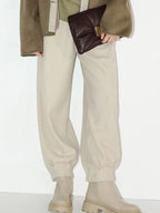 COCOBELLA Soft Viscose Blend Comfort Streetwear Lantern Tapered Women Jogger Style Pants