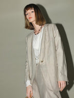 COCOBELLA Tailored Two Piece Workwear Suit Slim Fit Women Office Blazer Jacket Blazers