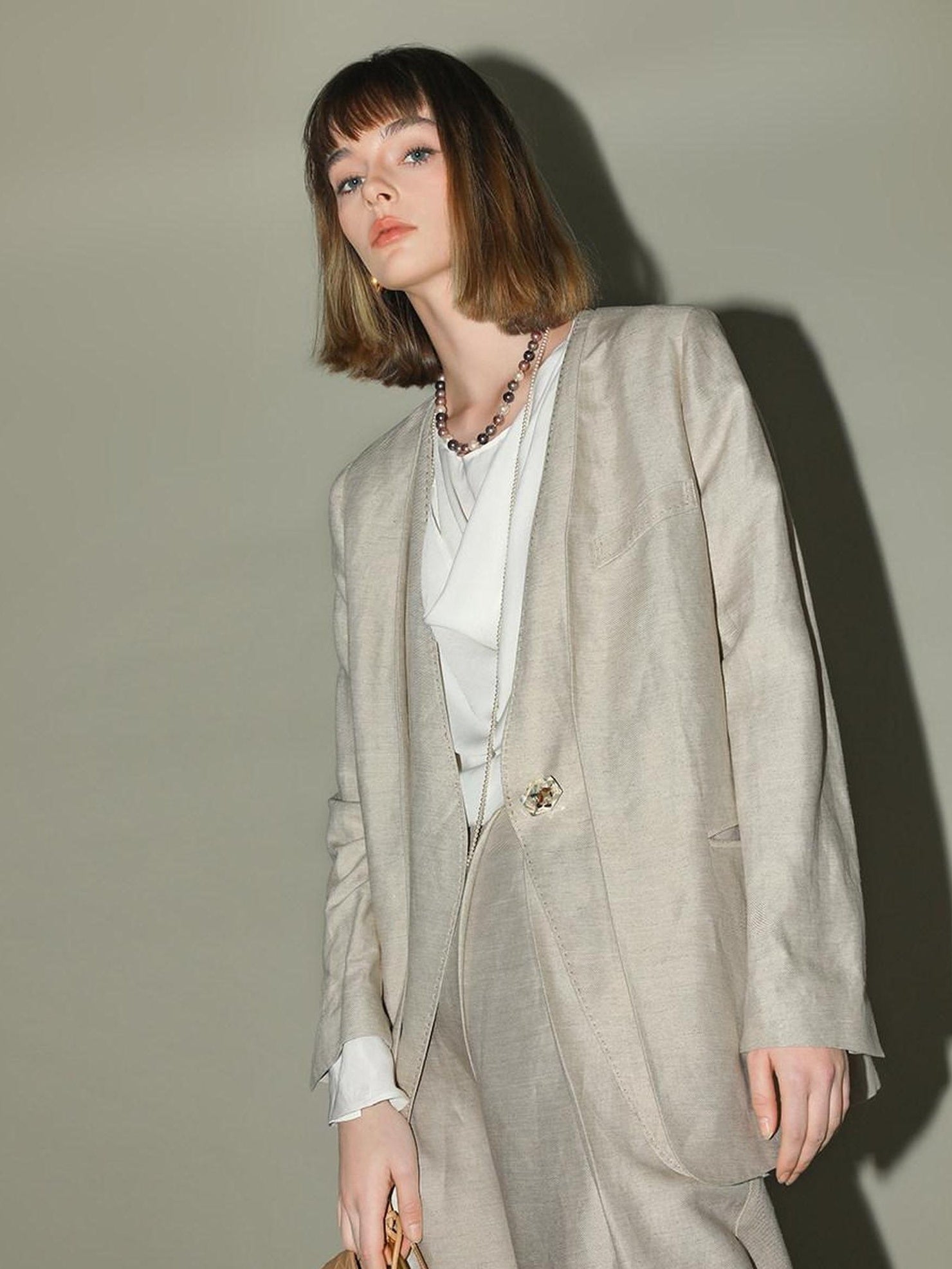 COCOBELLA Tailored Two Piece Workwear Suit Slim Fit Women Office Blazer Jacket Blazers