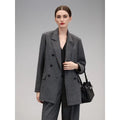 COCOBELLA_Tailored_Wool_Blend_Double_Breasted_Houndstooth_Straight_Fit_Office_Blazers_MISSTT