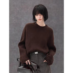 COCOBELLA_Thick_Acrylic_Blend_Textured_Stitch_Straight_Fit_Office_Women_Knit_Sweater_MISSTT