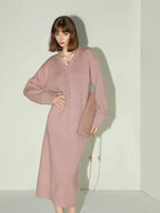 COCOBELLA Thick British Commuter Notched Collar Pocket Women Solid Polyester Coats