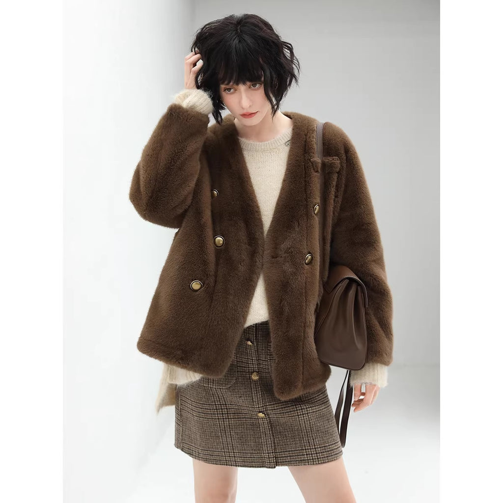 COCOBELLA_Thick_Plush_V_Neck_Office_Standard_Fit_Women_Faux_Fur_Coats_Jackets_MISSTT
