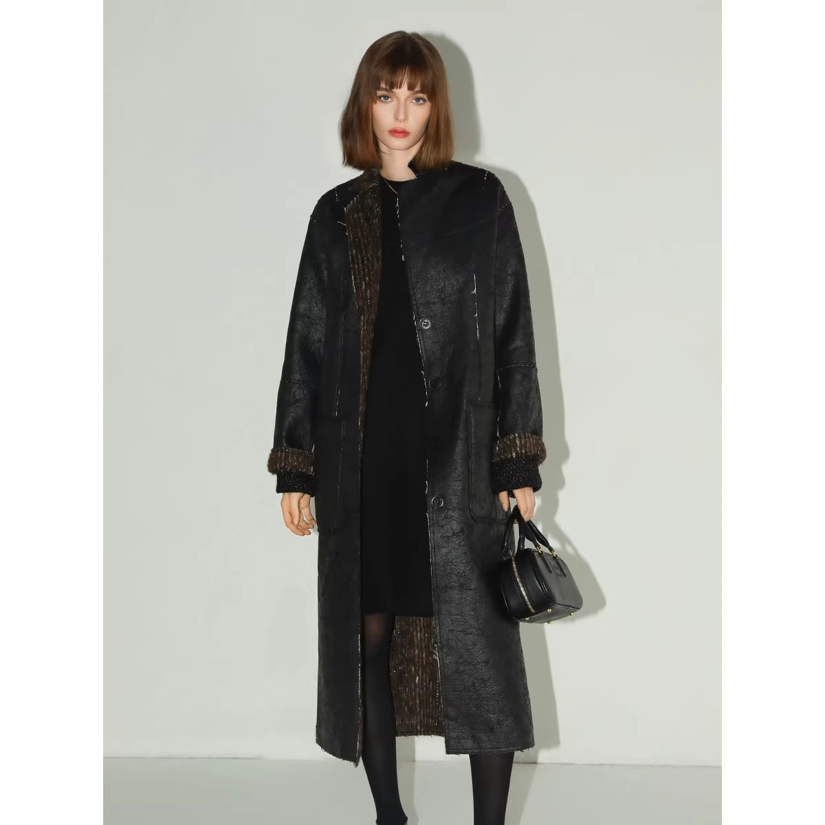 COCOBELLA_Thick_Pu_Patchwork_Oversized_Street_Lapel_Zipper_Mid_Length_Leather_Jackets_MISSTT