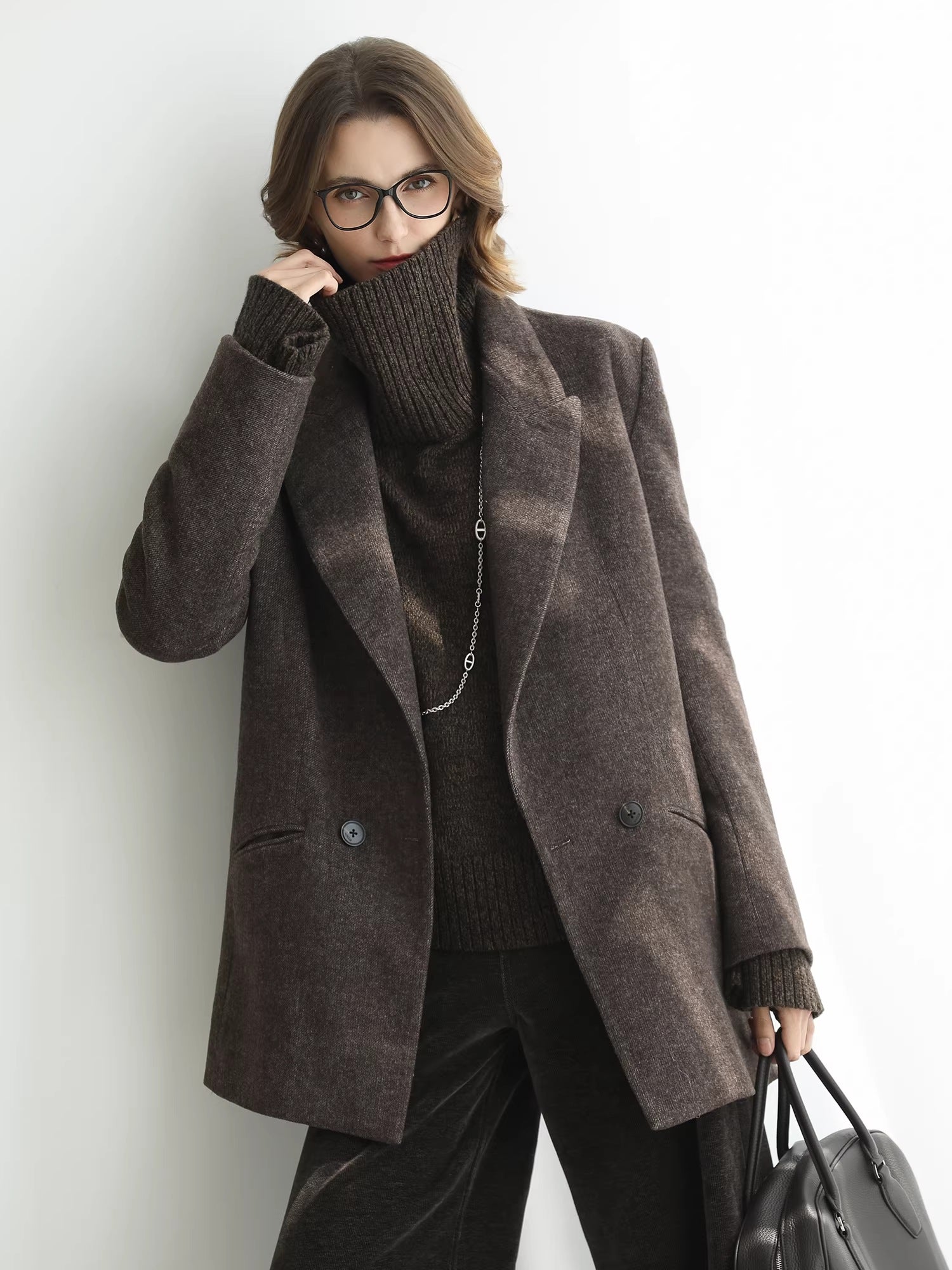 COCOBELLA_Thick_Wool_Double_Breasted_Notch_Lapel_Loose_Fit_Women_Wool_Overcoats_Jackets_MISSTT