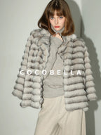 COCOBELLA Versatile Knitted Wide Leg Lantern Natural Waist Women Polyester Blend Pants