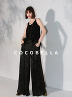 COCOBELLA Versatile Loose U Neck Racerback Polyester Tank For Women Casual Everyday Tops
