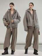COCOBELLA Versatile Minimal Structured Cut Natural Waist Straight Women Poly Cotton Pants