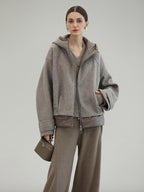 COCOBELLA Versatile Minimal Structured Cut Natural Waist Straight Women Poly Cotton Pants