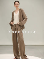 COCOBELLA Versatile U Neck H Shaped Straight Tank For Women Casual Polyester Tops