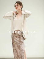 COCOBELLA Versatile U Neck H Shaped Straight Tank For Women Casual Polyester Tops