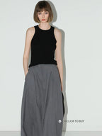 COCOBELLA Viscose Blend Slim Racerback Layering Women Office Casual Tank Tops