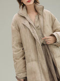 COCOBELLA_Warm_90%_White_Duck_Down_Straight_Midlength_City_Lyocell_Champagne_Down_Jackets_MISSTT