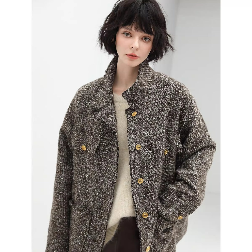 COCOBELLA_Warm_Vintage_Straight_Single_Breasted_Sequin_Pocket_Mocha_Wool_Jackets_MISSTT