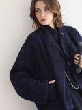 COCOBELLA_Warm_Wool_Blend_Shimmer_Cropped_Straight_Office_Style_Navy_Coats_MISSTT