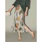 COCOBELLA_Watercolor_Print_3D_Embellished_Chinese_A_Line_Mid_Waist_Viscose_Skirts_MISSTT