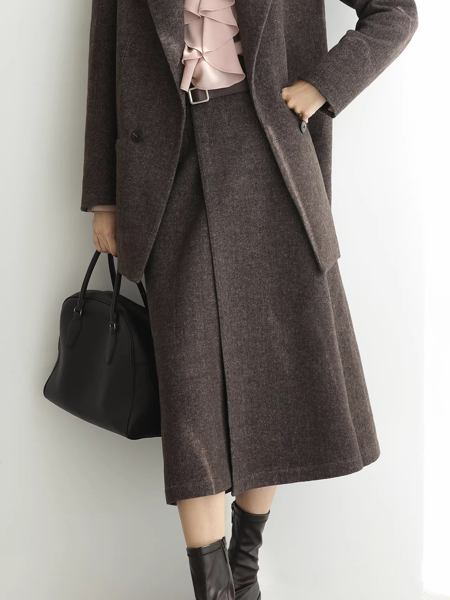 COCOBELLA_Wool_Blend_Double_Breasted_Notched_Lapel_Relaxed_Fit_Office_Women_Mocha_Jackets_MISSTT